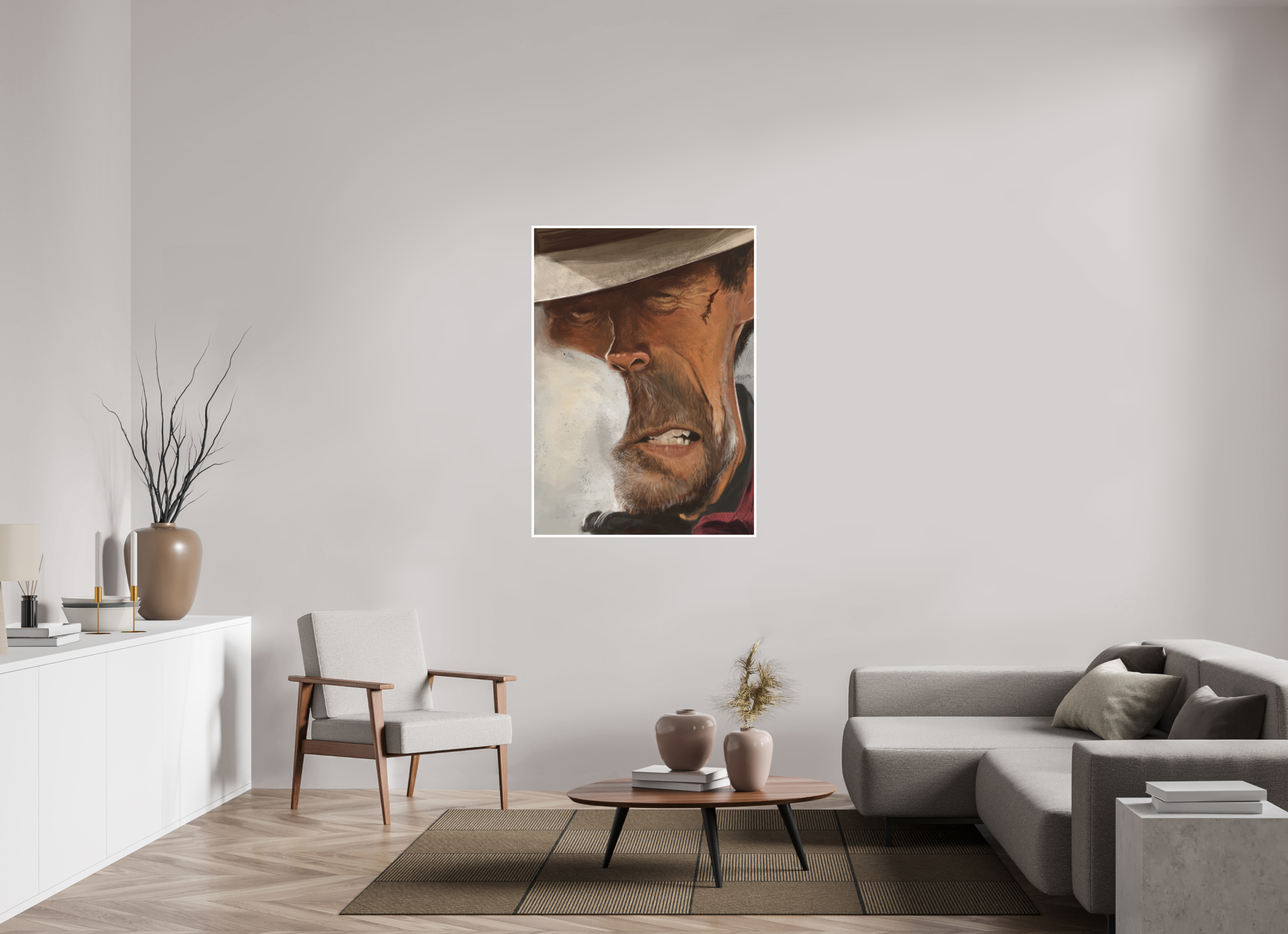 90 x 125,5 cm, FineArt Print Hahnemühle PhotoRag Clint