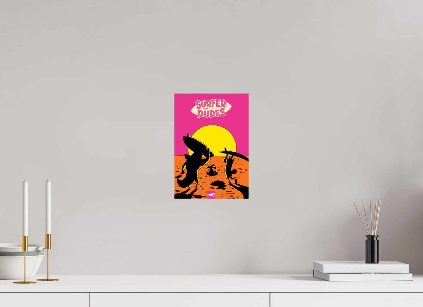 20 x 28,3 cm, Photo Print On Fuji Crystal DP II Surfer Dudes Forever Summer