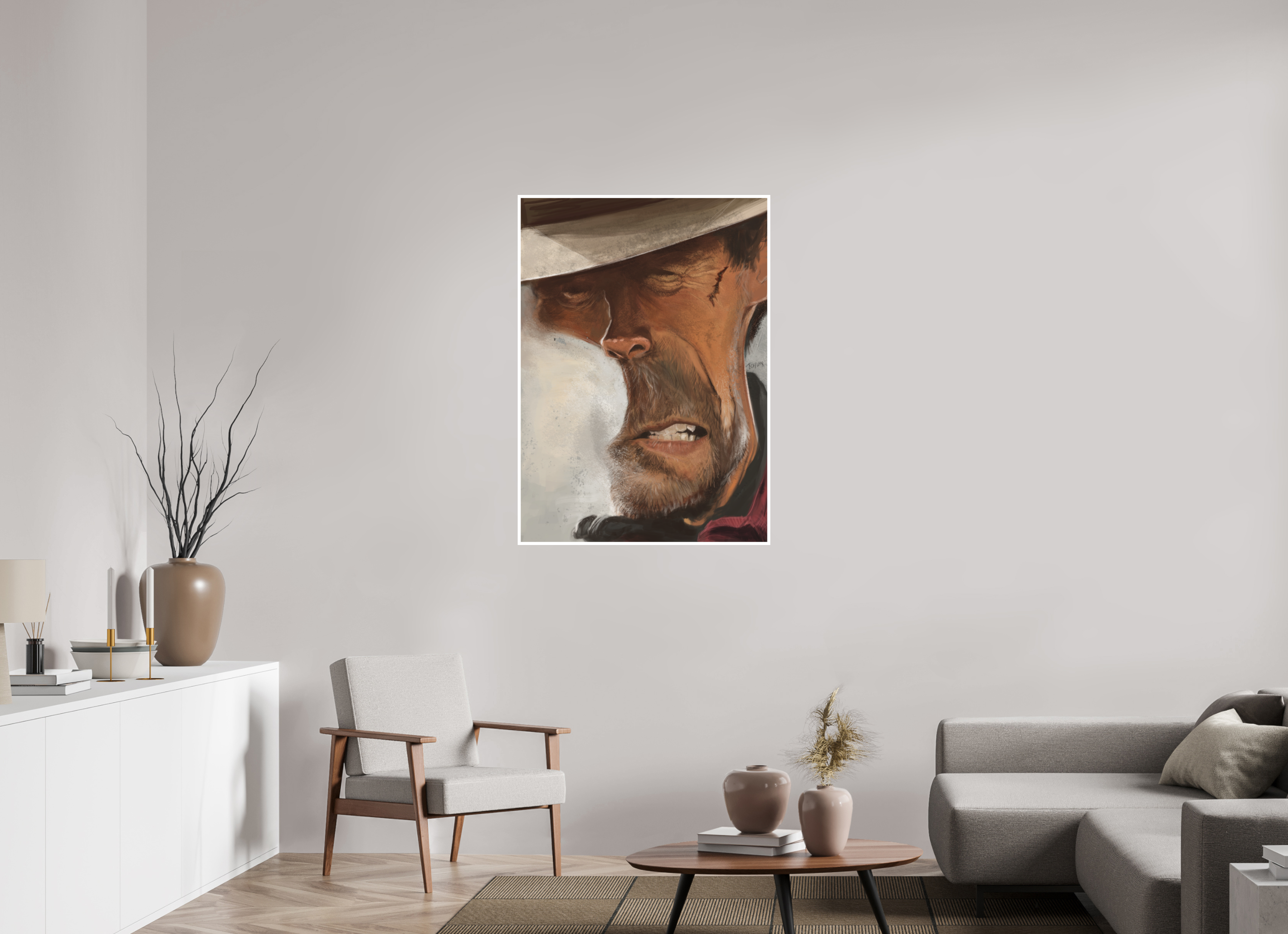 80 x 111,6 cm, FineArt Print Hahnemühle PhotoRag Clint