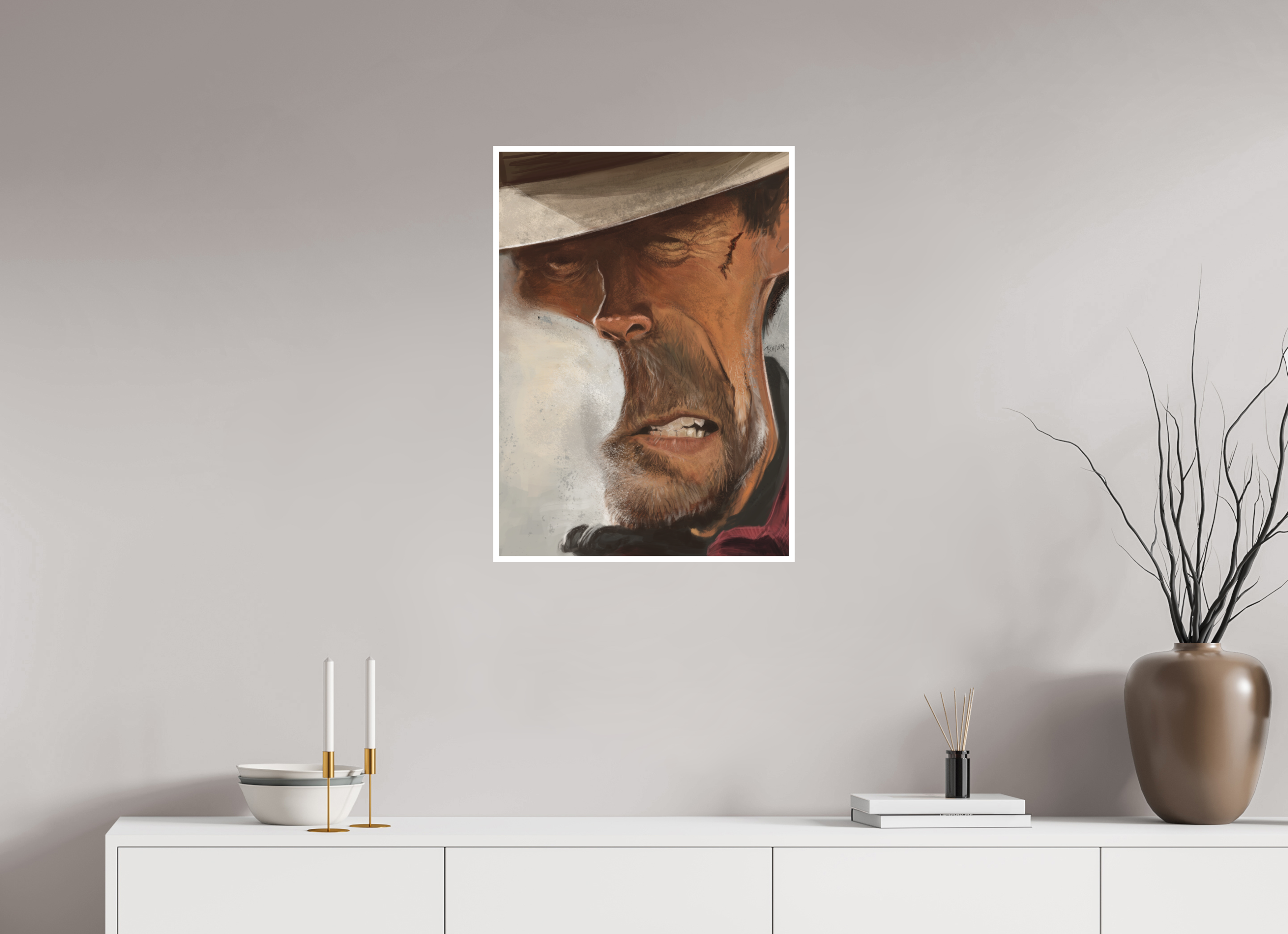 50 x 69,7 cm, FineArt Print Hahnemühle PhotoRag Clint