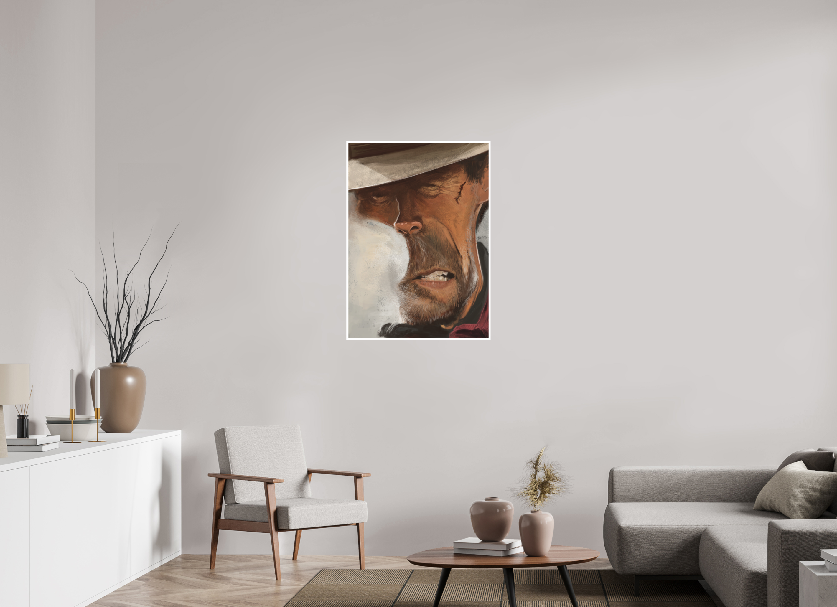 70 x 97,6 cm, FineArt Print Hahnemühle PhotoRag Clint