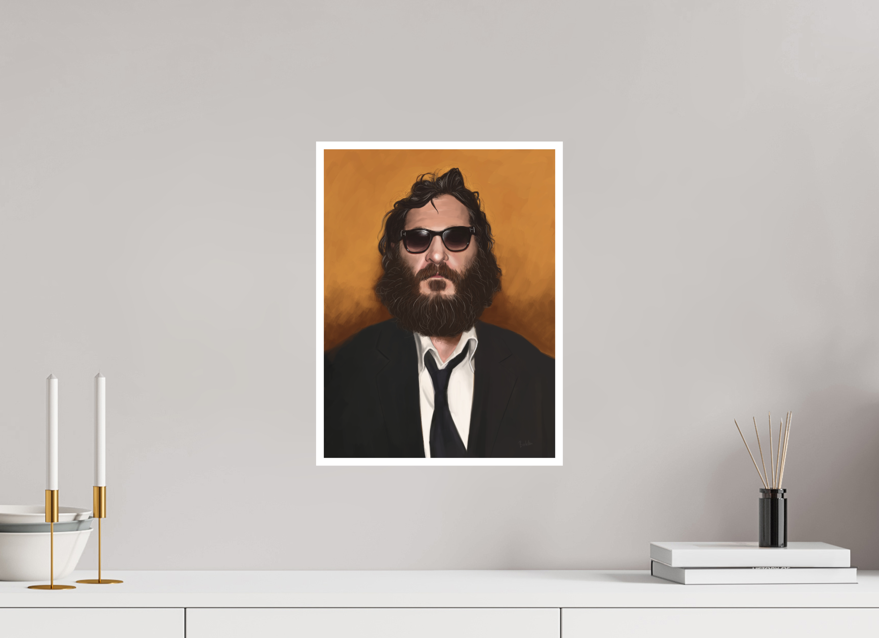 30 x 40 cm, FineArt Print Hahnemühle PhotoRag Joaquin