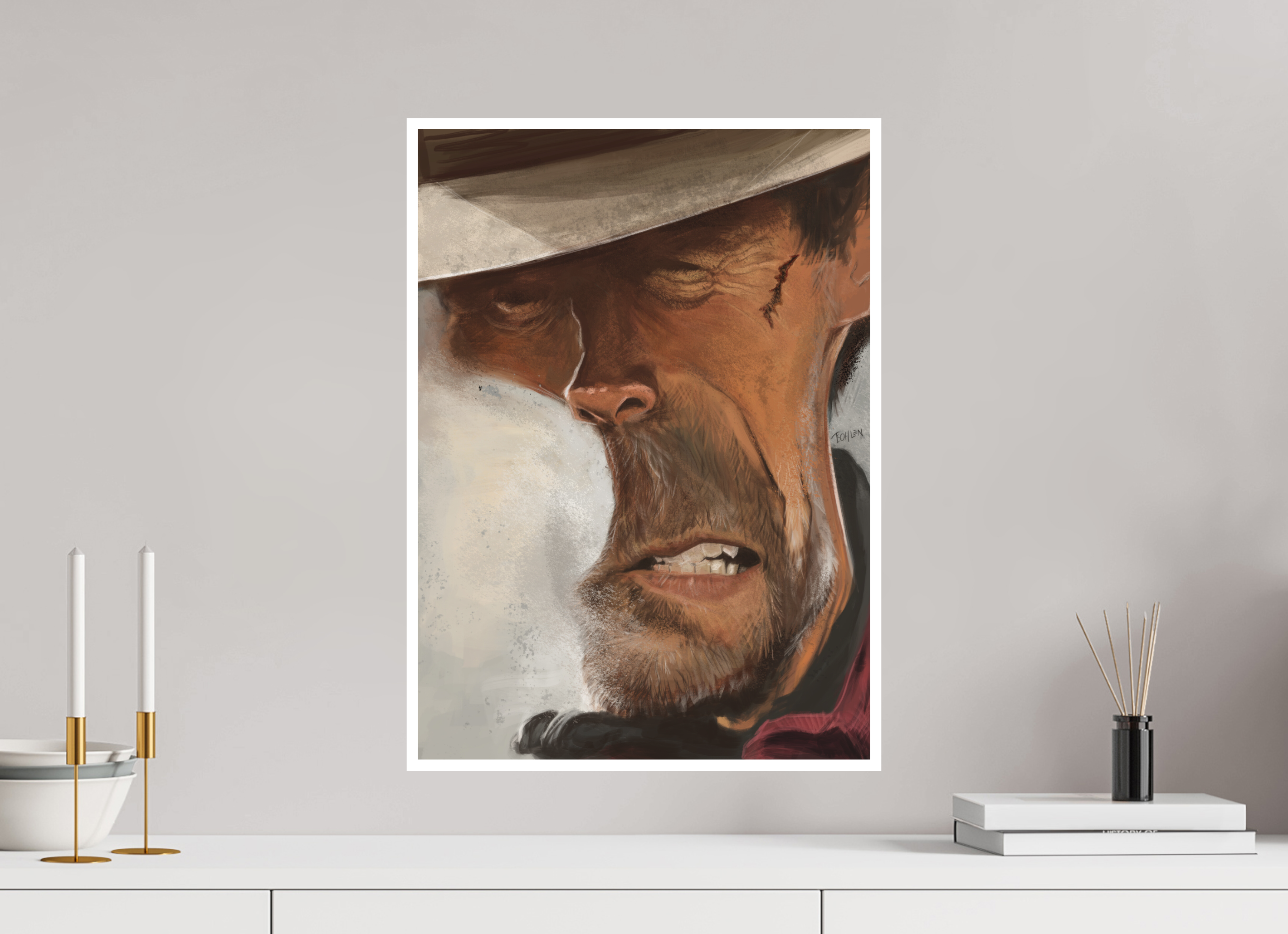 40 x 55,8 cm, FineArt Print Hahnemühle PhotoRag Clint