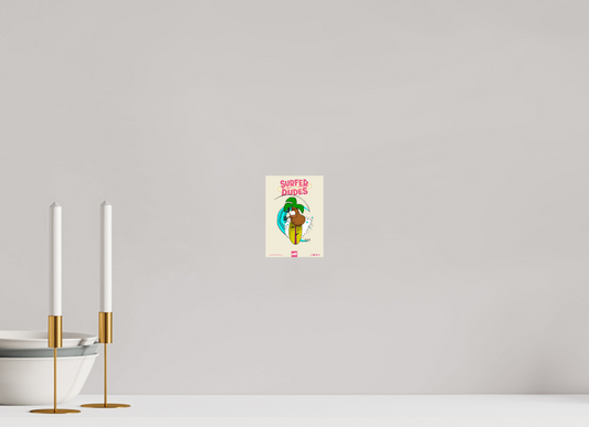 10 x 14,1 cm, Photo Print On Fuji Crystal DP II Poster: Piña Loca – Wave Rider Classic – Surfer Dudes®